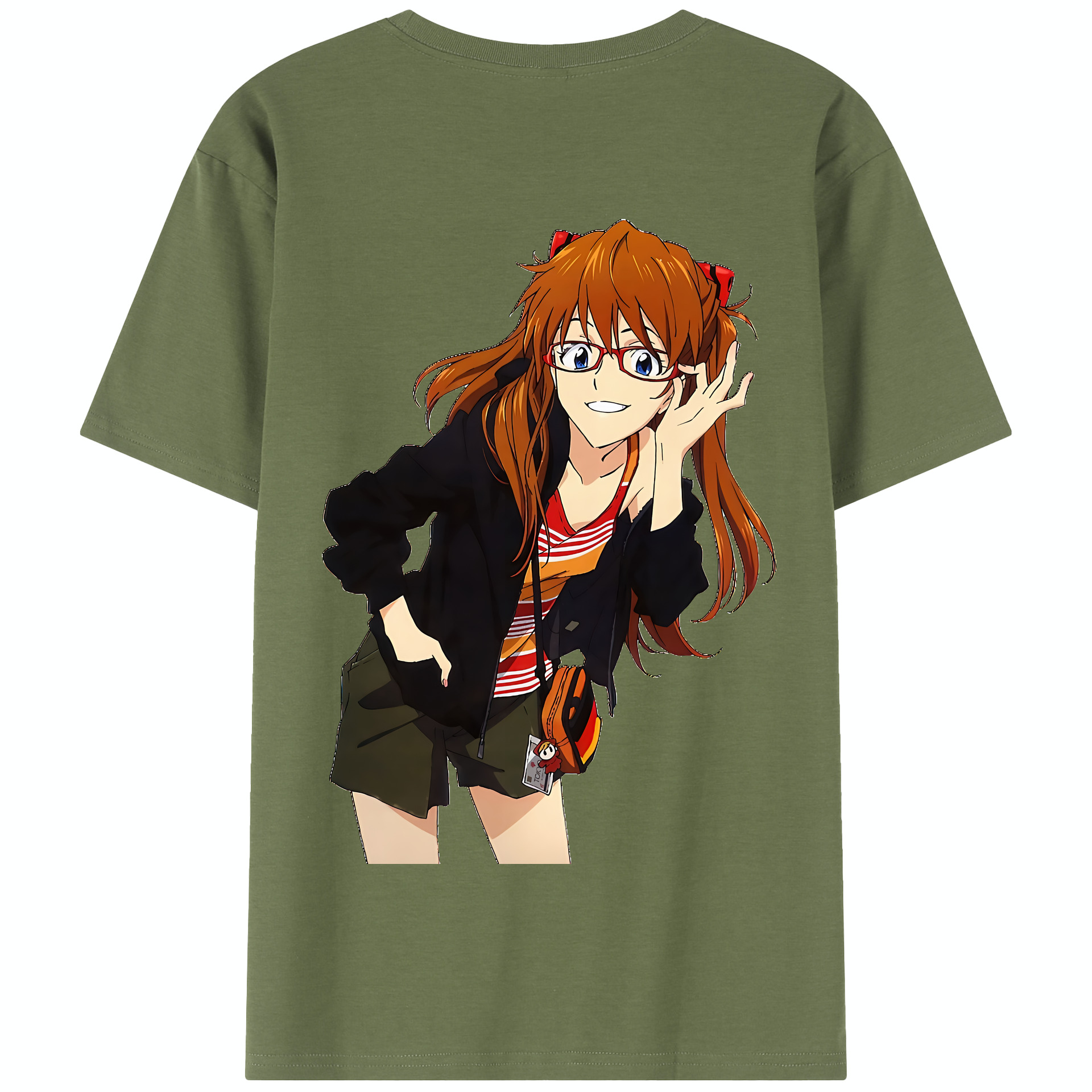 （画像用） EVA 新世紀エヴァンゲリオン 綿100％半袖Tシャツ（背面プリント）